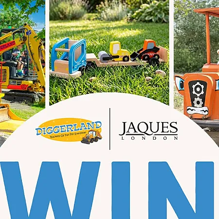 Prize image for Win 4 Tickets to Diggerland plus a Bundle of Construction Toys