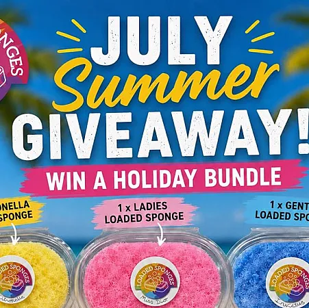 Prize image for Win a fantastic Loaded Sponges Holiday Bundle