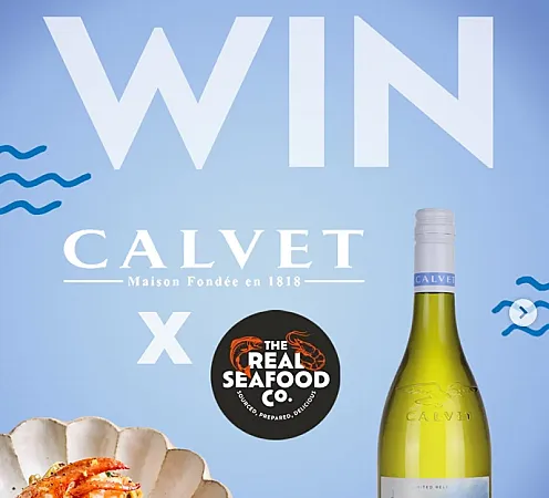 Prize image for Win a Real Seafood Co Hamper plus 3 Bottles of Sauvignon Blanc Wine