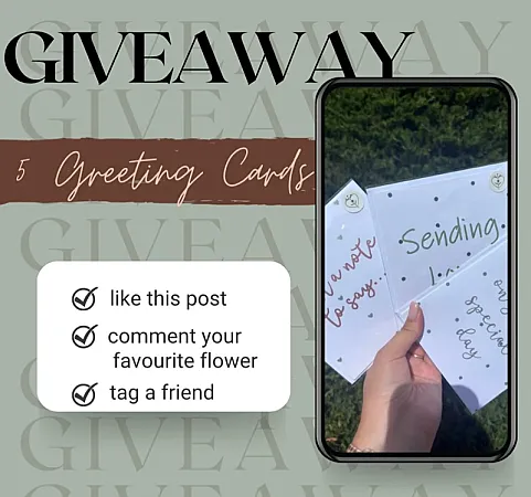 Prize image for Win 5 handmade greeting cards of your choice
