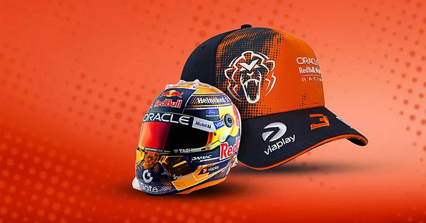 Win a Max Verstappen Orange Lion Cap & Mini Helmet