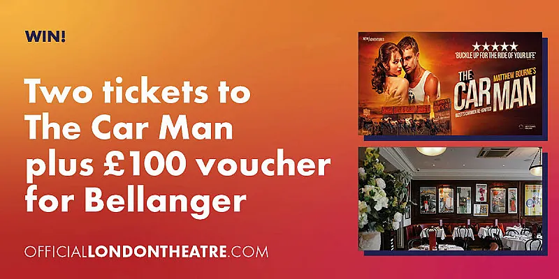 Win two tickets to Matthew Bourne's The Car Man plus £100 Bellanger voucher