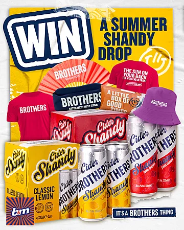 Prize image for Win 1 of 4 Summer Shandy Collections from Brothers Cider
