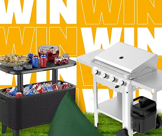 Win 1 of 3 garden prizes