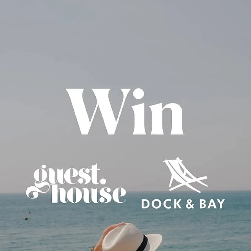 Win £300 Dock and Bay voucher + one-night stay for two at any GuestHouse hotel