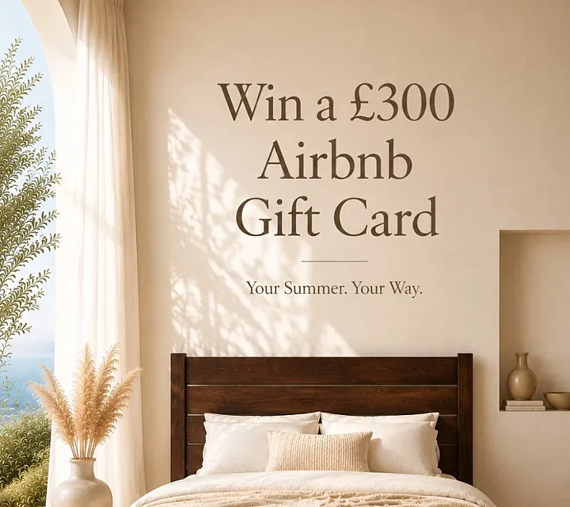 Win a £300 Airbnb Gift Card