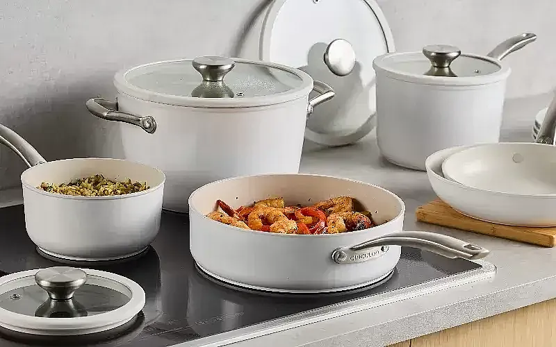 Win Circulon Halo LaserDefense Ceramic Pan Set worth £484