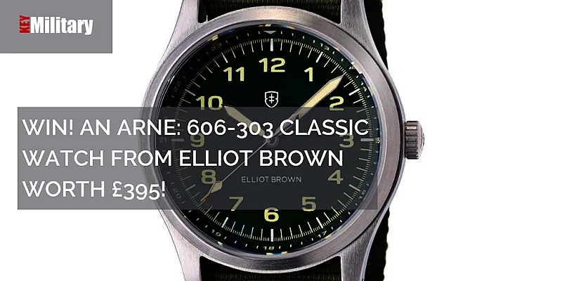Win a £395 Arne: 606-003 Classic Watch from Elliot Brown