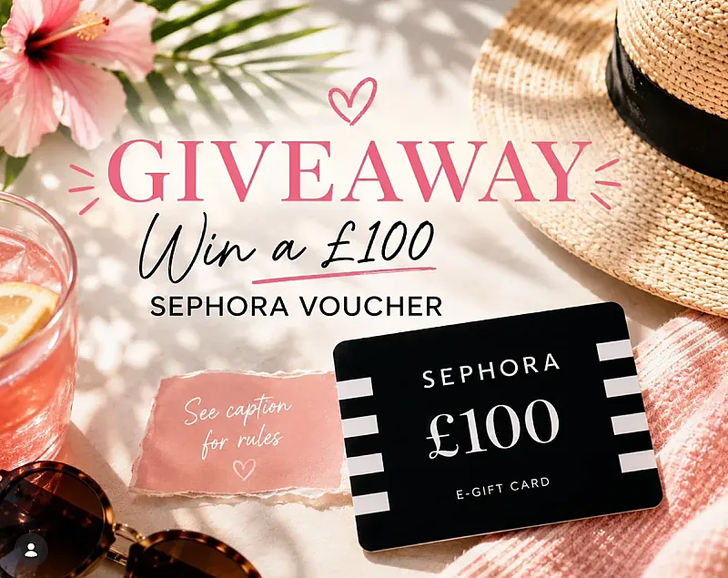 Win a £100 Sephora gift card