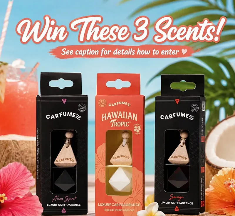Win 3 Carfume Car Scents