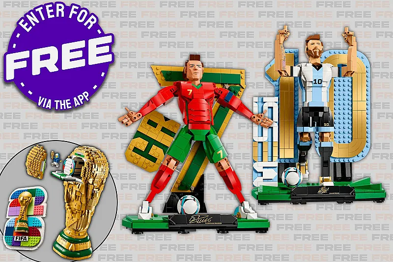 Win LEGO Messi & Ronaldo