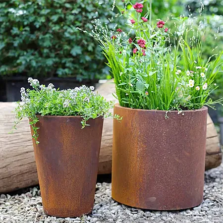 Prize image for Win two Corten steel planters