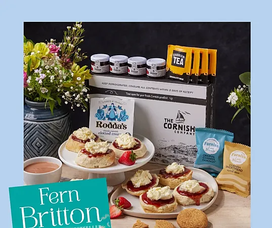Prize image for Win The Cornish Legacy by Fern Britton, plus a Dreamy Cream Tea Hamper