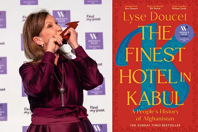 Win a copy of Lyse Doucet's The Finest Hotel in Kabul plus a Women’s Prize LIVE goody bag