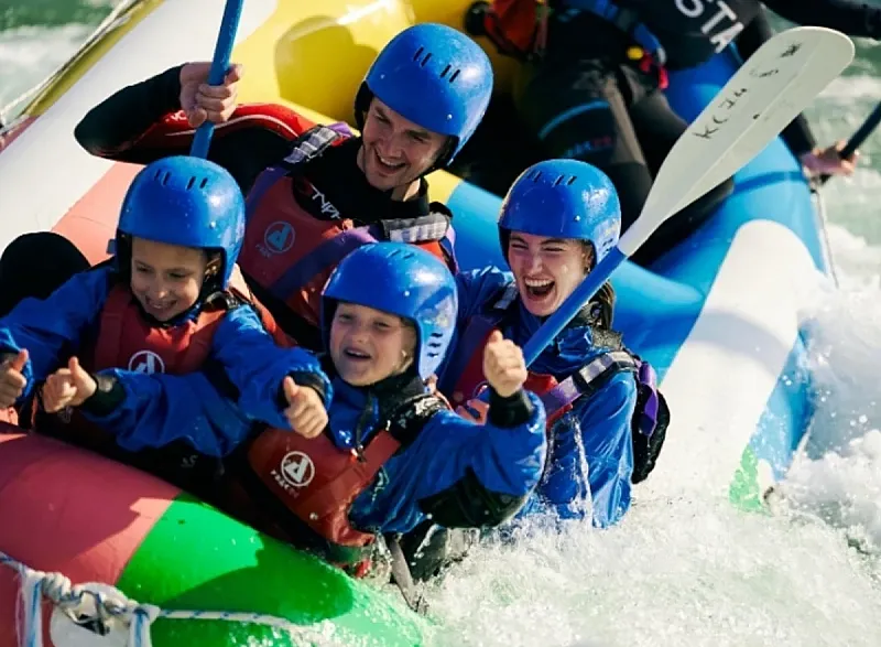 Win a white water rafting experience for up to 9 people!