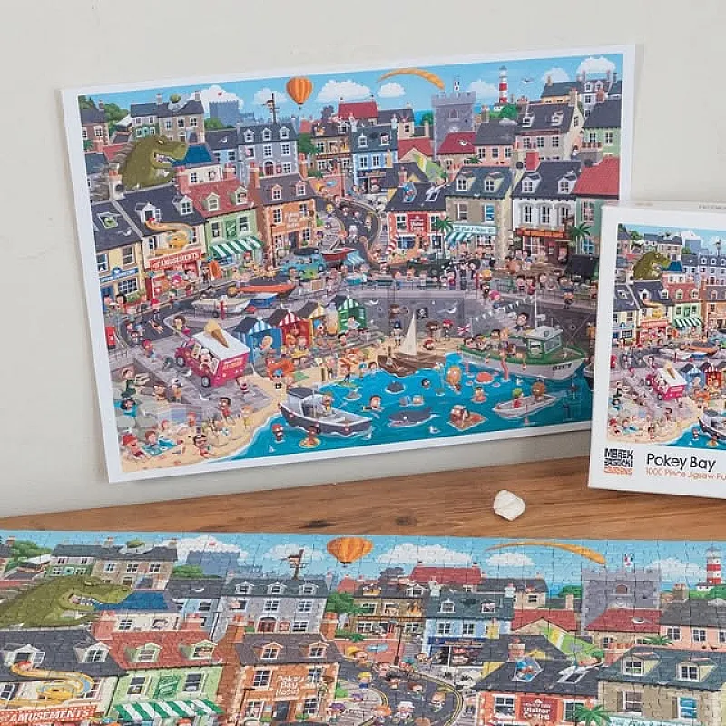 Win the Pokey Bay 1000 Piece Jigsaw Puzzle