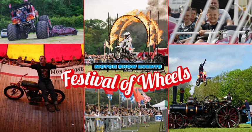 Win a Family Ticket to Festival of Wheels 2026