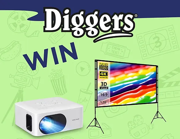 Prize image for Win an Outdoor Projector & Screen