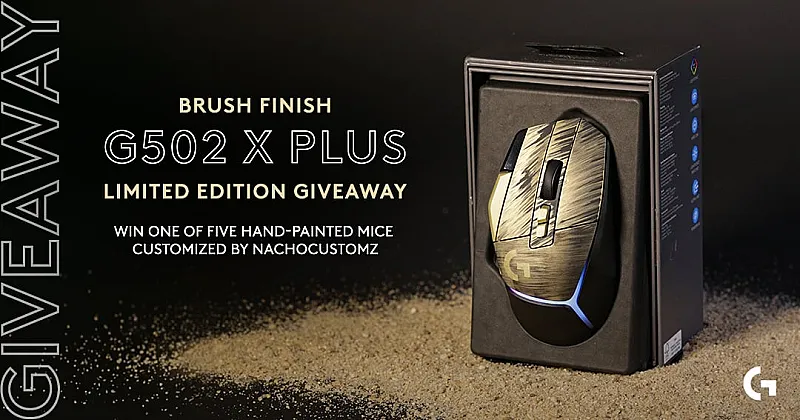 Win a hand-painted G502 X PLUS mouse