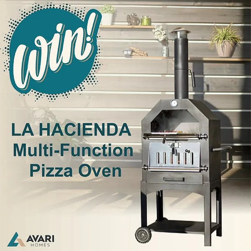 Win a La Hacienda Multi-Function Pizza Oven