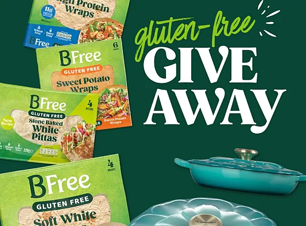 Prize image for Win a Le Creuset Flower Pan and a Bundle of BFree Goodies