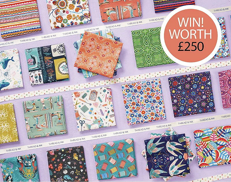 Win Thread & Ink Premium Fabric Bundle worth £250