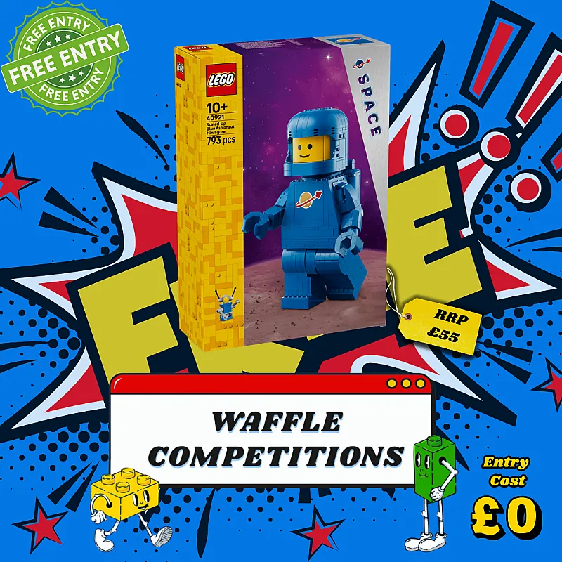 Win an Upscaled Lego Astronaut Minifig