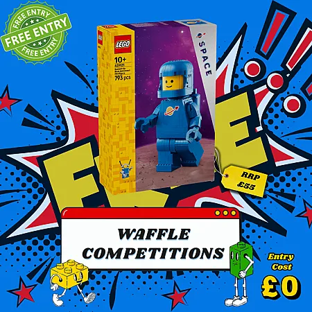 Prize image for Win an Upscaled Lego Astronaut Minifig