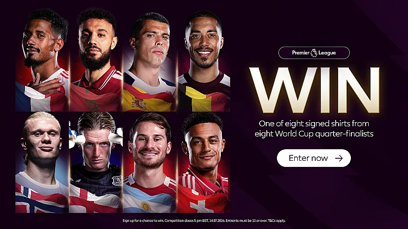Win a Signed Premier League Shirt from a World Cup Star