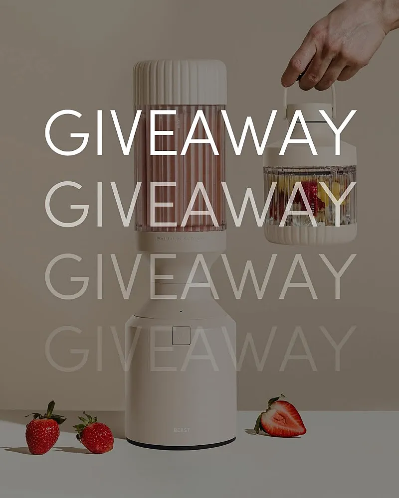 Win a Beast Mighty Plus Blender 850