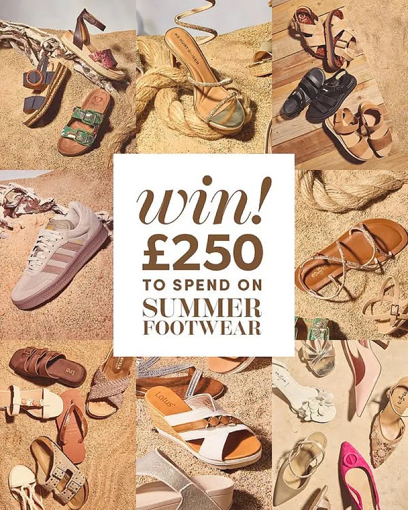 Win £250 to Spend on Summer Footwear!