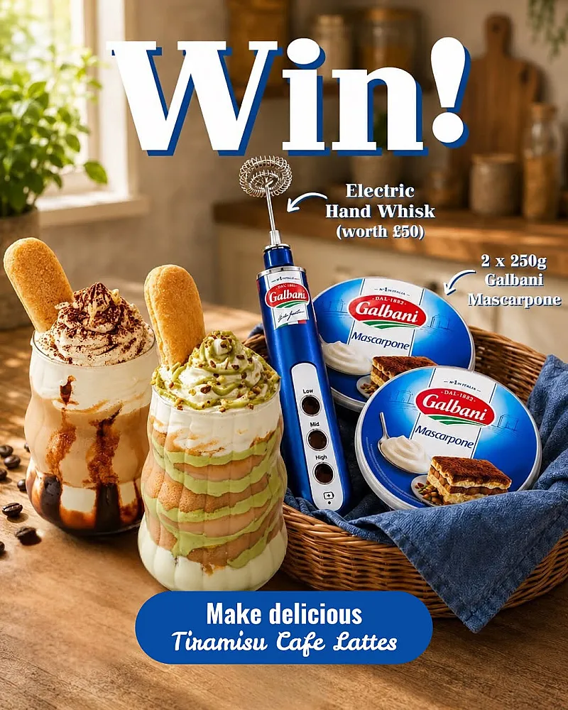 Win a Premium Hand Whisk and Galbani Mascarpone