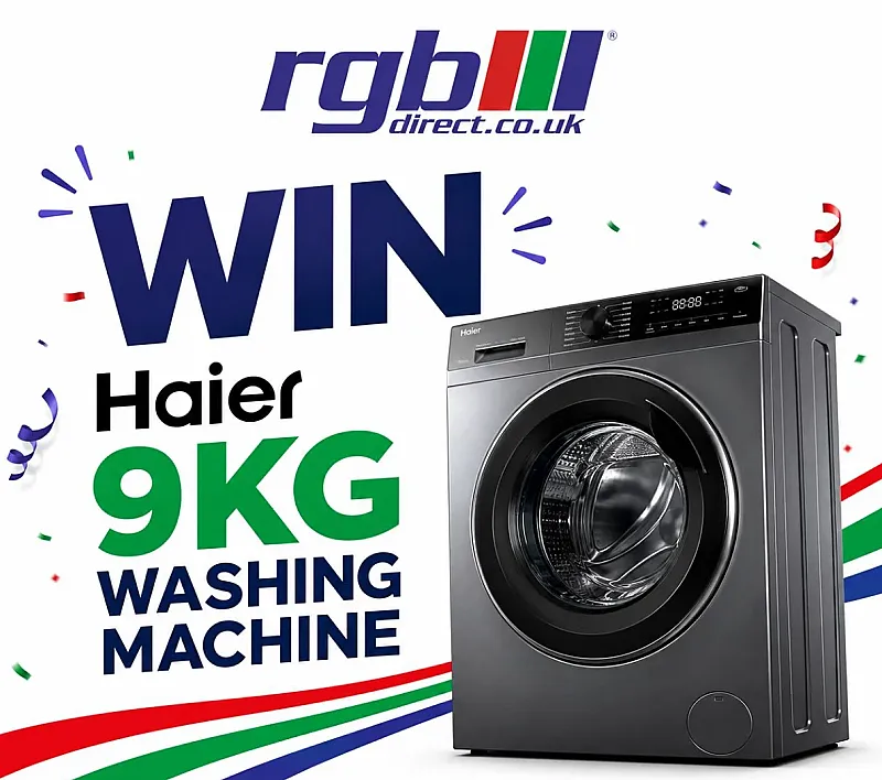Win a Haier 9KG Washing Machine!