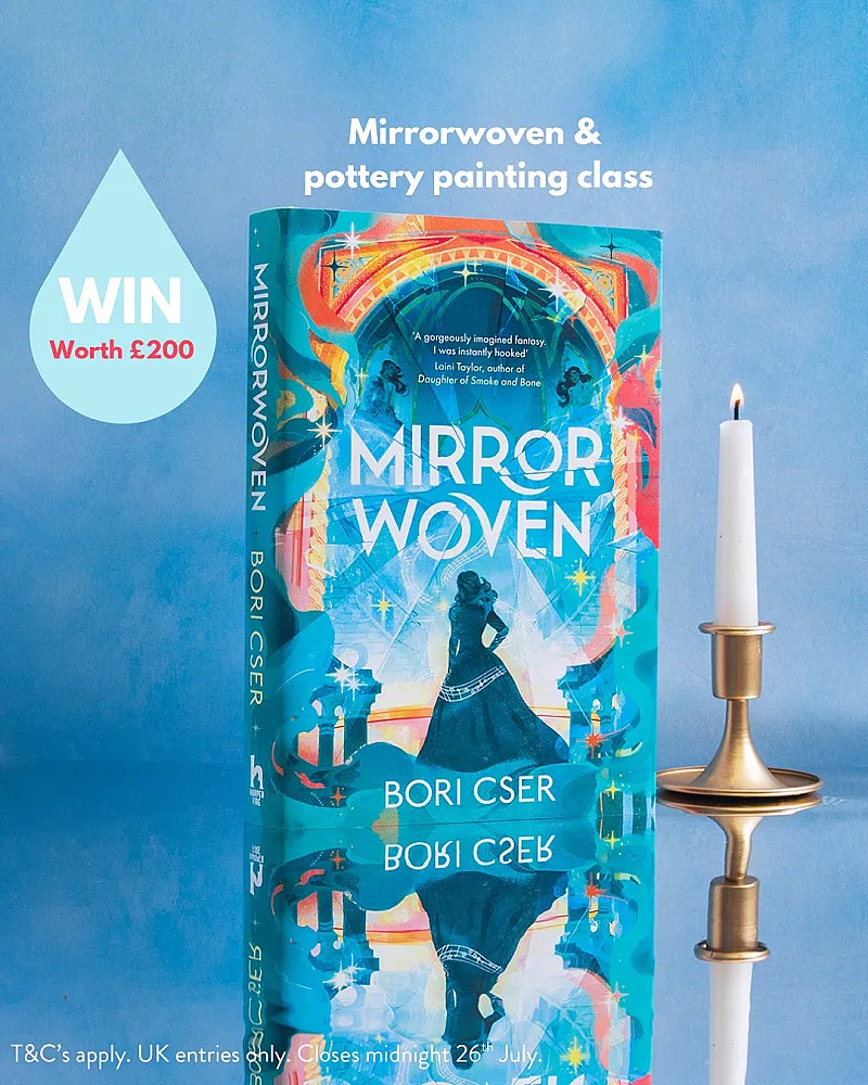 Win a copy of Bori Cser's Mirrorwoven and a Pottery Painting Experience