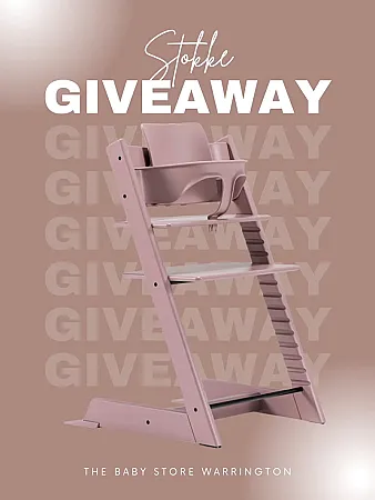 Prize image for Win a Tripp Trapp High Chair + Baby Set in Heather Mauve