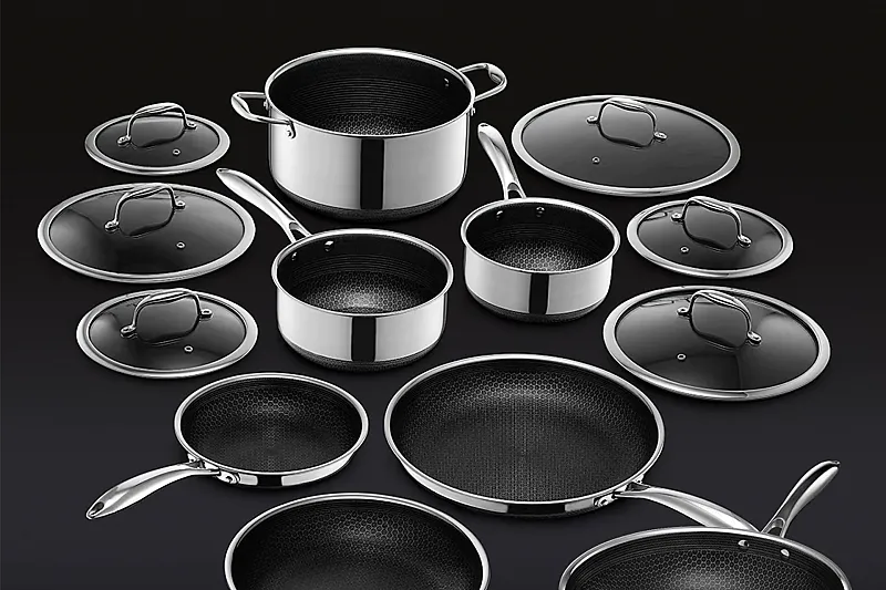 Win a 13-Piece HexClad Hybrid Cookware Set