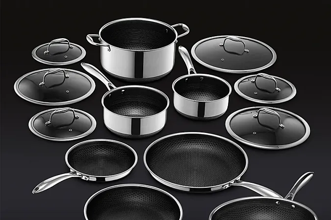 Win a 13-Piece HexClad Hybrid Cookware Set