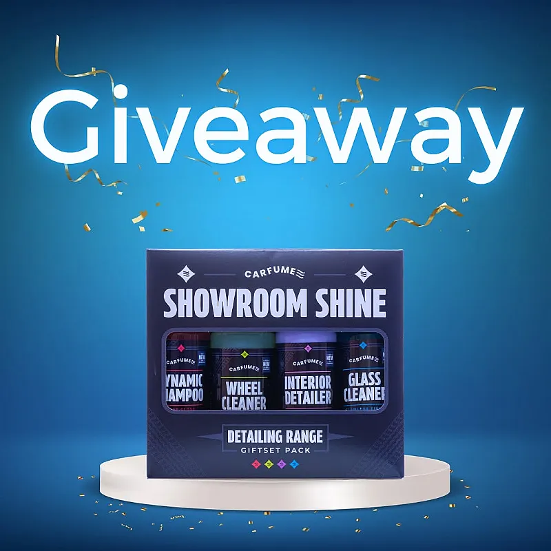 Win a Carfume Showroom Shine Detailing Range Gift Pack