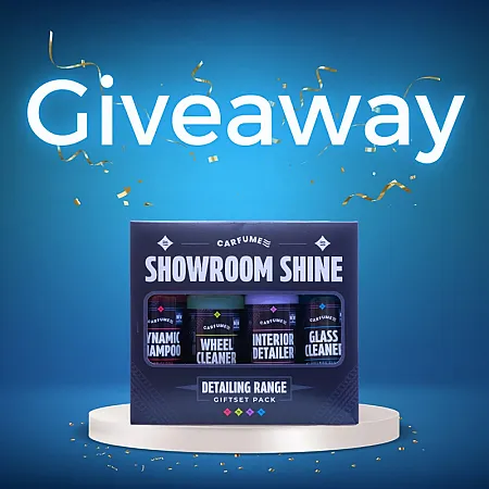 Prize image for Win a Carfume Showroom Shine Detailing Range Gift Pack