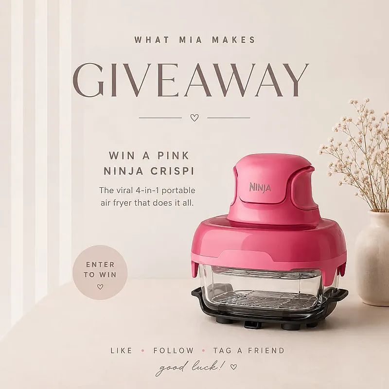 Win a Pink Ninja Crispi