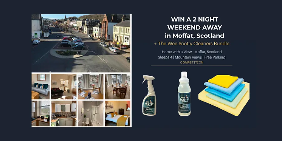 Win A 2-Night Weekend Away in Moffat, Scotland + The Wee Scotty Cleaners Bundle