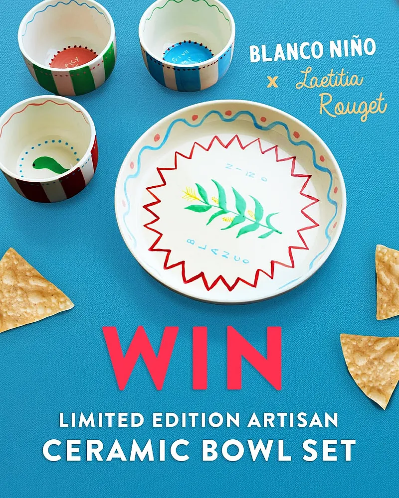 Win a Limited Edition Ceramic Collection by Ceramics Artist, Laetitia Rouget