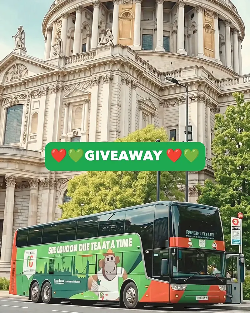 Win an Afternoon Tea Bus Tour for 4 in London