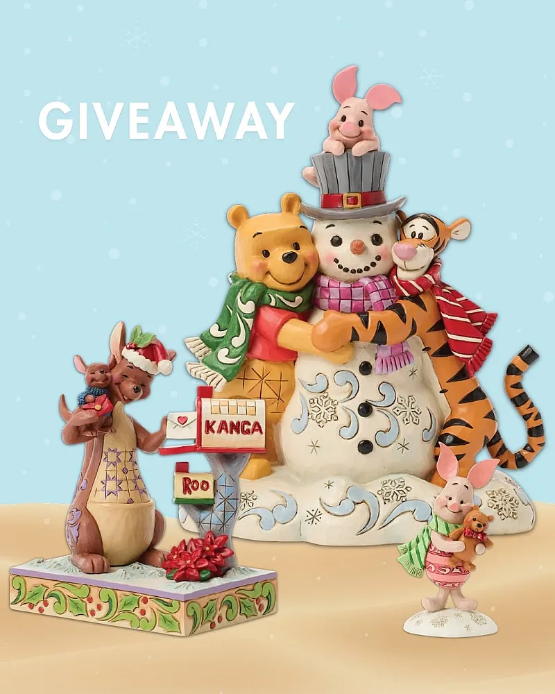Win Disney Traditions Christmas Pieces