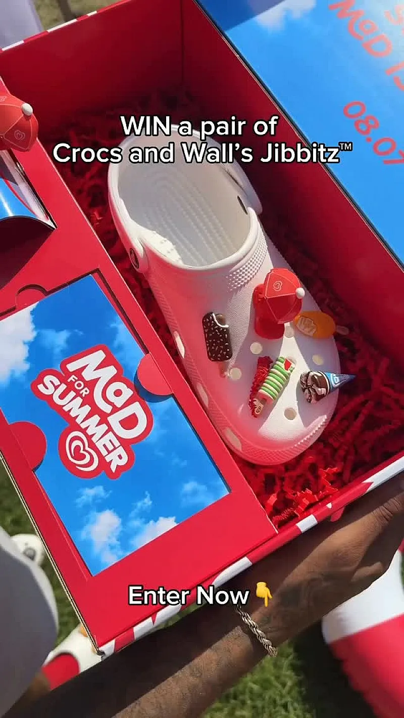 Win a Pair of Crocs with Ice Cream Jibbitz