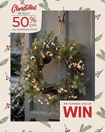 Prize image for Win a Snowberry Woodland Christmas Wreath