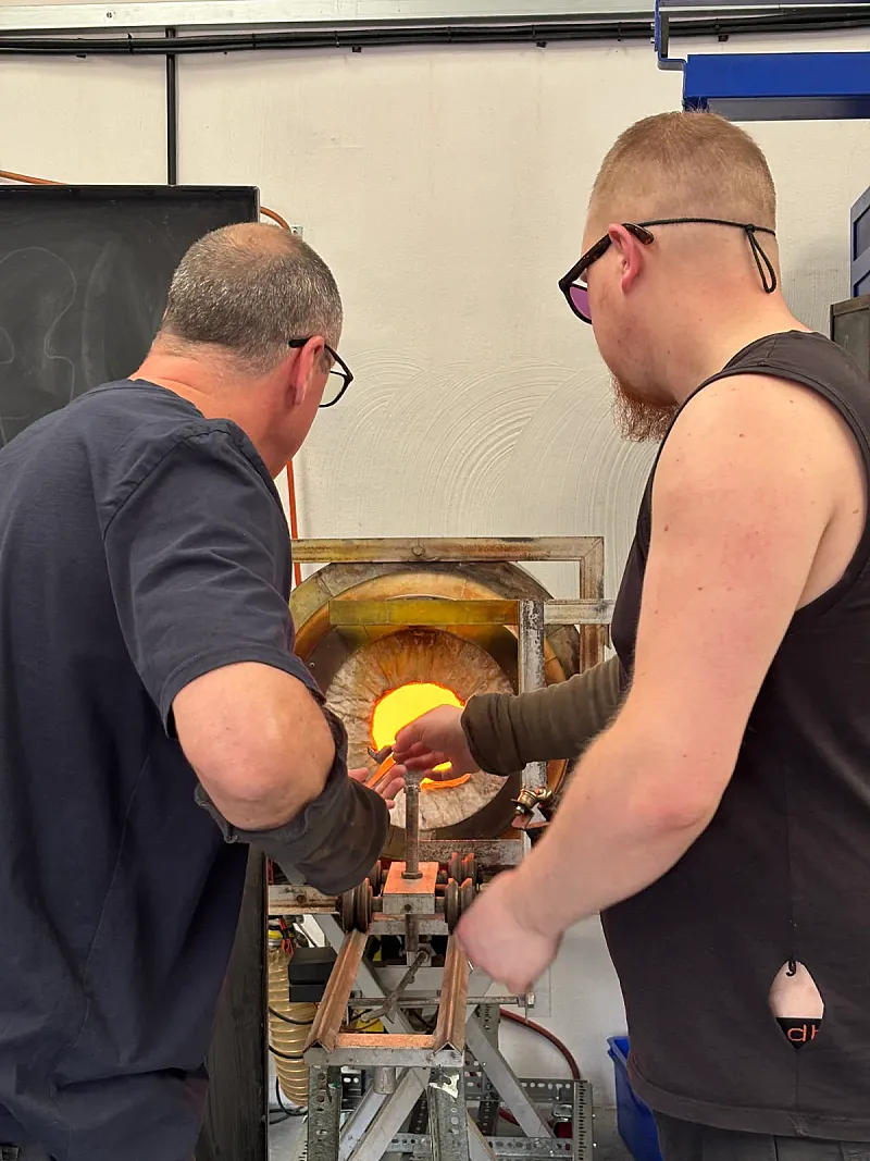 Win a half-day glassblowing session with our talented artisans