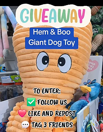 Prize image for Win a 5ft Giant Orange Octopus