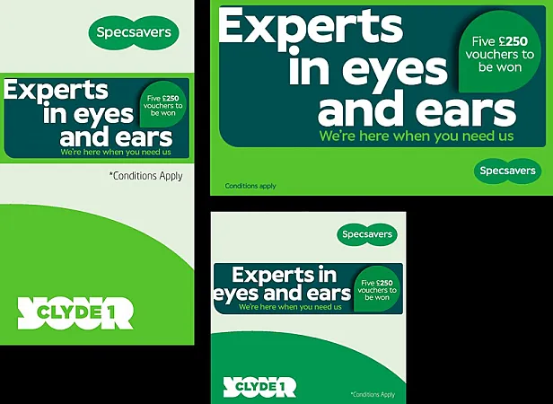 Win 1 of 5 £250 vouchers for Specsavers