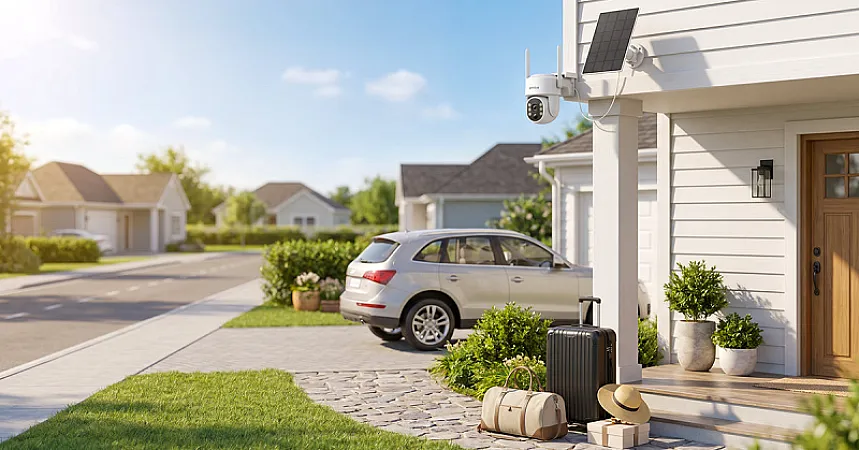 Prize image for Win an ANNKE WB400 Wireless Battery Security Camera